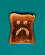 © Ellie - toast with frown face