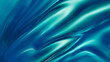 © Robert Kohlhuber/Stocksy - 3D render of an abstract wavy background with blue metallic surface