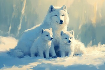  region wolf canis lupus