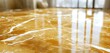 © Muhammad - Golden marble floor with intricate white veins, captured in a wide view to showcase the warm, rich tones.