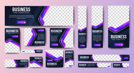 Poster - Corporate Web Banner Design template for advertising background, poster, flyer, cover and social media. vector