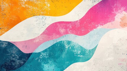 Poster - Vibrant Artistic Background for Creative Branding and Marketing Purposes