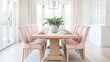 © Nuttanun - Elegant Pastel Toned Dining Area Design