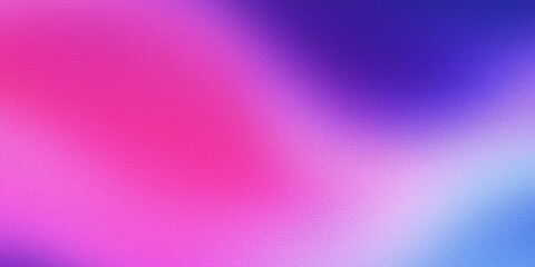 Wall Mural - Pink purple blue gradient abstract background with noise texture