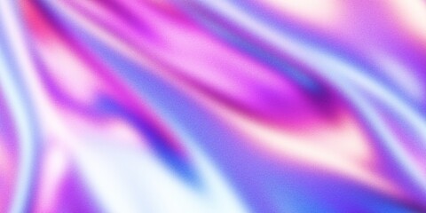 Wall Mural - Colorful pastel holographic abstract background with noise texture