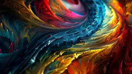 Poster - Abstract Backgrounds: Non-representational backgrounds with various shapes, colors, and textures, creating a visually stimulating effect.