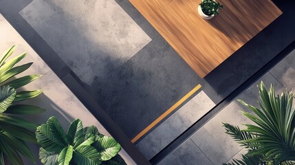 Poster - Sleek High-Quality Visual Advertising Mockup Featuring Modern Interior Design Elements