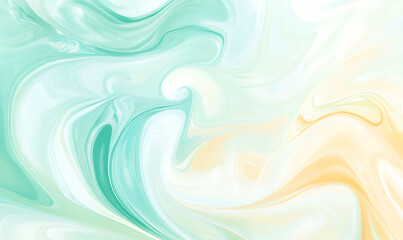 Wall Mural - abstract background with waves-generative ai