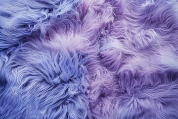  Very peri color sheep fur. Natural sheepskin rug background. Wool texture
