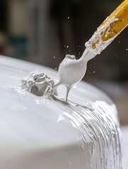 Poster - fabrication of next-gen ceramic composites for automotive industry, showcasing lightweight yet stron