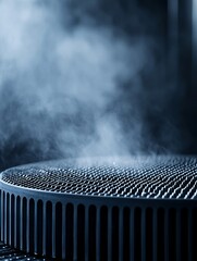 Poster - Manufacturing ceramics for industrial turbines, blending artistry with advanced fabrication technologies