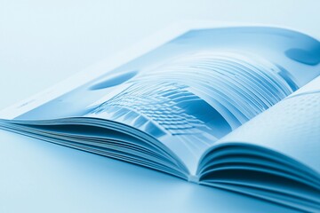 Poster - A magazine-style spread showing a skyscraper constructed with durable composite materials, blending strength and aesthetic beauty