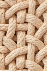 Poster - Detailed macro photography of fiber-reinforced polymer composites, showing the intricate weave patterns