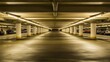 © Media Srock - Vast and Illuminated Underground Parking Lot with Parallel Rows of Cars