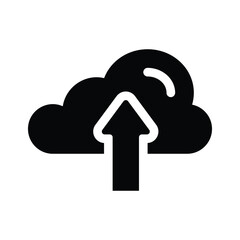 Wall Mural - Get this amazing icon of cloud upload in modern style