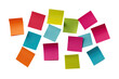 © Annamorphosis - Multicolor post it notes isolated