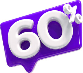 60 percent offer in 3D