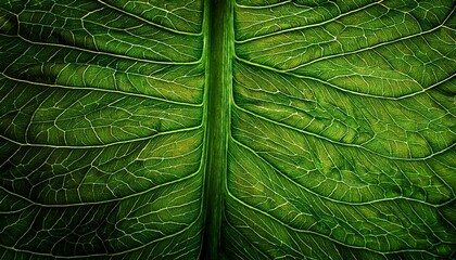 Green leaf macro illustration.  Green leaf  background. leaf texture