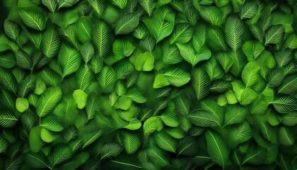 Green leaves texture background. Natural background and wallpaper