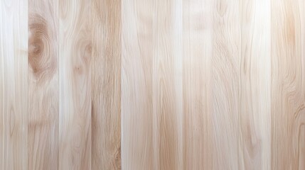 Wall Mural - Light oak wood surface with finely detailed even texture