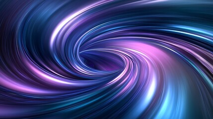 Fototapete - Dynamic abstract iridescent fluid design with swirling colors and light patterns
