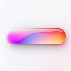 Aufkleber - Sleek abstract progress bar with smooth gradient fills and contemporary design on a white backdrop.