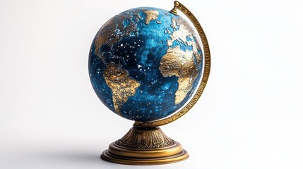 Wall Mural - globe planet night space.