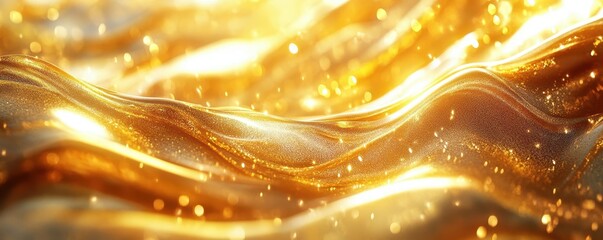 Poster - Luxurious gold texture. - background.