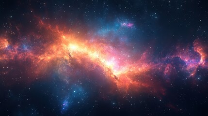 Wall Mural - galaxy background night outdoors nature.