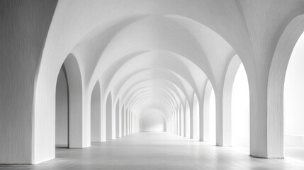 Poster - Arch architecture white background spirituality.