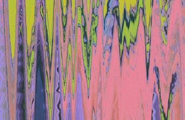 Wall Mural - abstract noise glitch texture, distortion effect overlay
