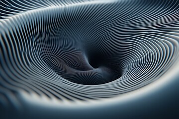 Poster - Abstract swirling vortex pattern.