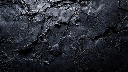 Poster - Dark and Moody Textured Surface with Rugged Bold Appearance Ideal for Backgrounds