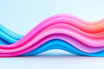 Poster - An energetic blend of colors in an abstract pattern, producing a striking visual effect.