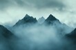 © Lumevia - Misty Mountains Enveloped In Cloud Cover