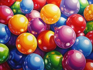 Poster - Colorful Balloons