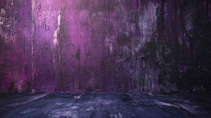 Poster - Dramatic Industrial Background with Dark Textures and Purple Hues for Creative Projects