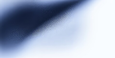 Fototapete - A dark blue, black, and white gradient background with a grainy texture, designed as an abstract web banner with space for text.