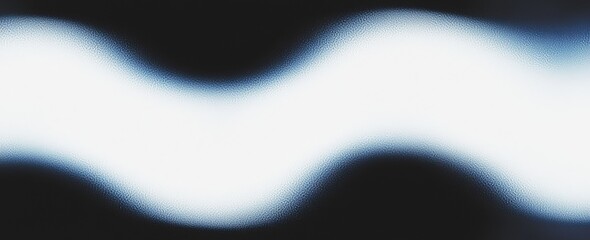 Poster - A dark, technology-themed abstract banner design with a gradient background transitioning from teal to blue, green, and black, enhanced by a grainy texture and space for copy.