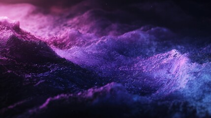 Poster - Abstract Futuristic Gradient Background with Vibrant Colors and Textured Waves in Motion