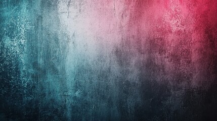 Poster - Futuristic Abstract Background with Gradient Texture in Shades of Blue and Red for Creative Use