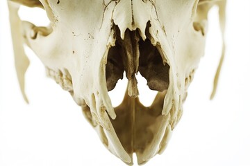 Poster - A detailed view of an animal's skull