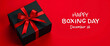 © ana - A lively Boxing Day scene with happy people unwrapping gifts and enjoying each other's company, a generative ai