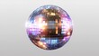 © Swati - Silver disco mirror ball