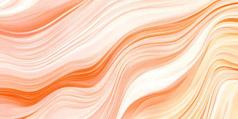 Poster - Abstract Peach and Cream Swirl Background 