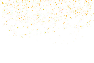 Wall Mural - aesthetic gold confetti with shining, falling gold dust lights and glowing sparkles. luxurious abstr