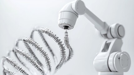 Poster - A Robotic Arm Creating a Metal Coil