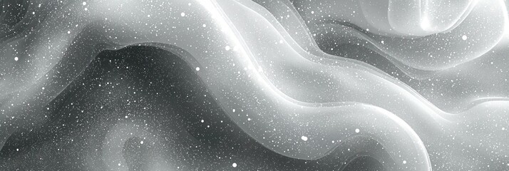 Aufkleber - Abstract Gray and White Swirling Pattern with White Dots