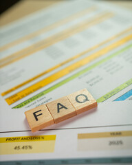 Poster - Business faq insights understanding profit and loss reports for financial growth