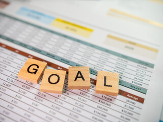 Poster - Business goals achievement effective planning and strategy analysis in corporate environments